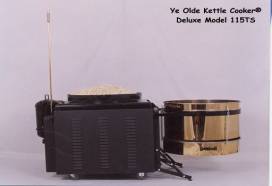 Image - Ye Olde Kettle Cooker Model 115TS with popcorn